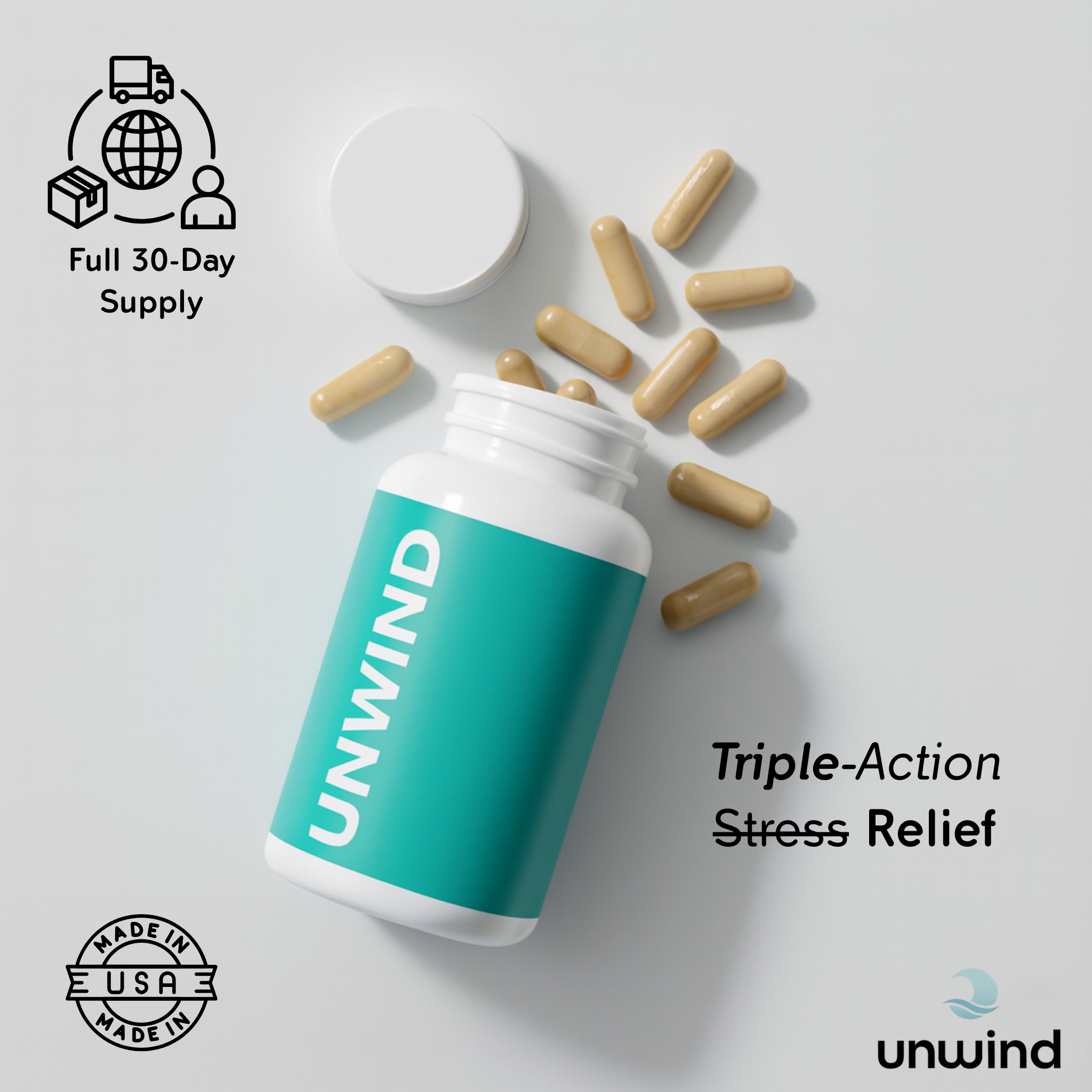 UNWIND Triple-Action Magnesium Glycinate